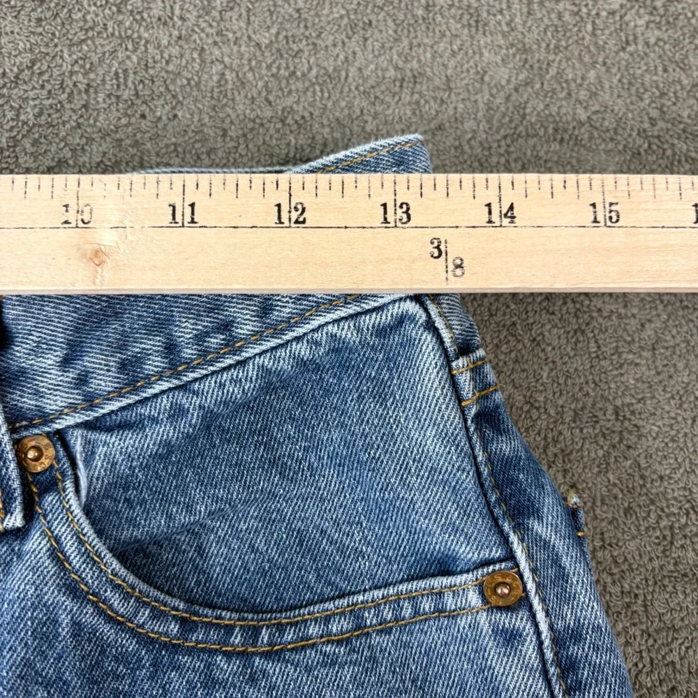 Levis Jeans Men 28x34 Blue 505 Regular Fit Straight Leg Denim Casual Everyday